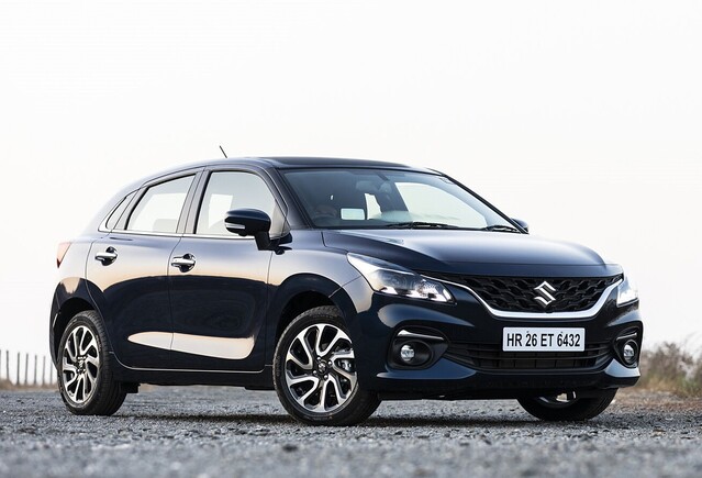 Maruti Suzuki Baleno available for rental at Ridex