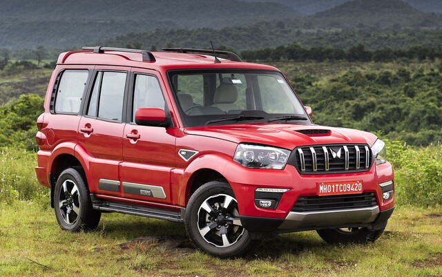 Mahindra Scorpio available for rental at Ridex
