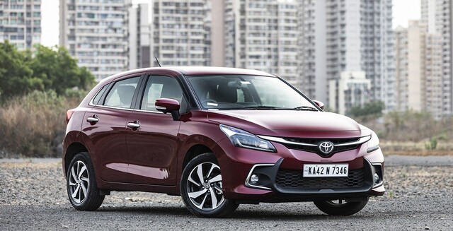 Toyota Glanza available for rental at Ridex
